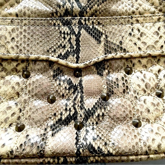 Rebecca Minkoff | Snakeskin Swing Shoulder / Crossbody Bag - Picture 4 of 10